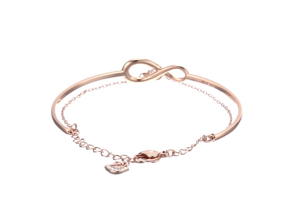 Amazon | Swarovski スワロフスキーInfinity クリスタル バングル