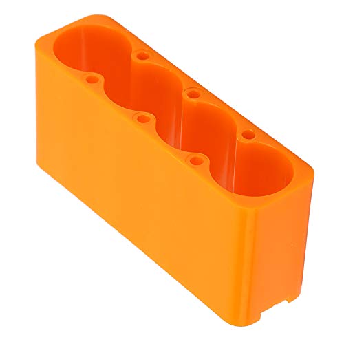 2PCS Battery Welding Clamp Battery Welding, Battery Fixture Industrial Plastic Battery Container Adjustable Battery Pack Holder Welding Fixing Accessory (4 Sections)