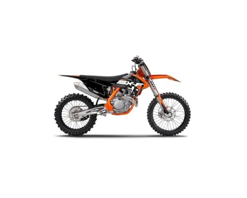 Kit déco de protection KTM 250 SXF style halftone orange