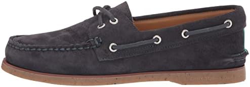 Sperry Men's Gold A/O 2-Eye Boat Shoe, Navy Suede, 9.5 | Image 7
