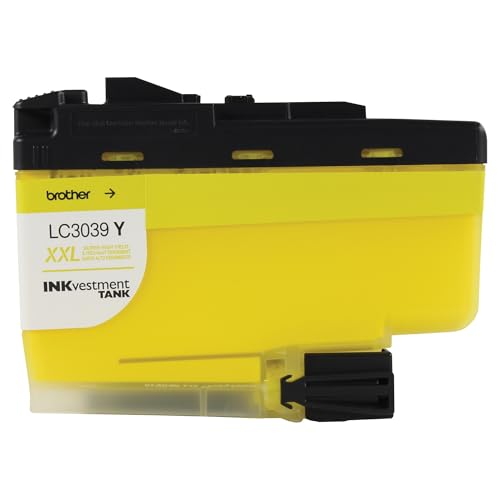 Brother Genuine LC3039Y, Single Pack Ultra High-Yield Yellow INKvestment Tank Ink Cartridge, Page Yield Up to 5,000 Pages, LC3039, Amazon Dash Replenishment Cartridge - image 3