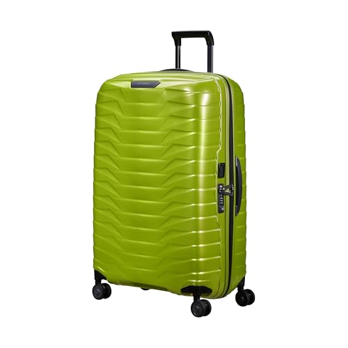 Image of Samsonite Proxis Large Hardside Luggage with Dual Spinner Wheels - Innovative Roxkin Lightweight Shell With Ultimate Durability- Includes TSA Lock, Ergonomic Telescoping Handle - Lime