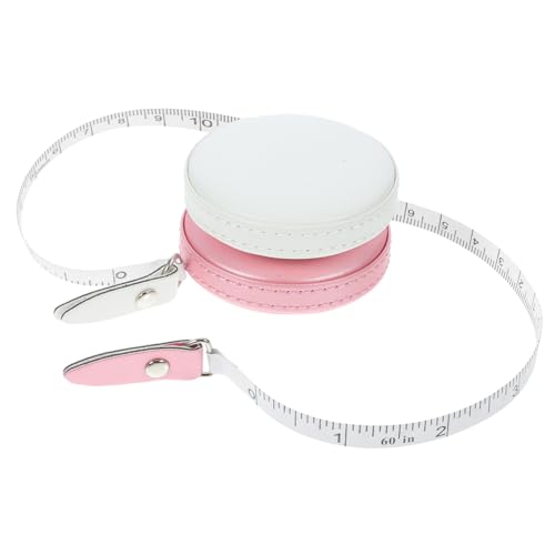 Cinta métrica retráctil portátil Hemobllo color rosa miniatura 5