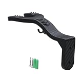 PUXZYAX Elegante portacasco da parete, pratico organizer per attrezzatura da moto e soluzione salvaspazio per riporre casco da baseball e football con gancio per appendere