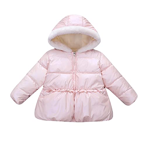 Winter Coat Baby Boy Girl Hooded Snowsuit Winter Warm Fleece Collar Hooded Down Windproof Jacket Outerwear