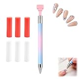 Automatic Refillable Wax Pen,Diamond Art Pens for Diamond Painting,Diamond Art Stylus with Wax,Refillable Wax Pen for Nail Art DIY,Diamond Art Accessories and Tools