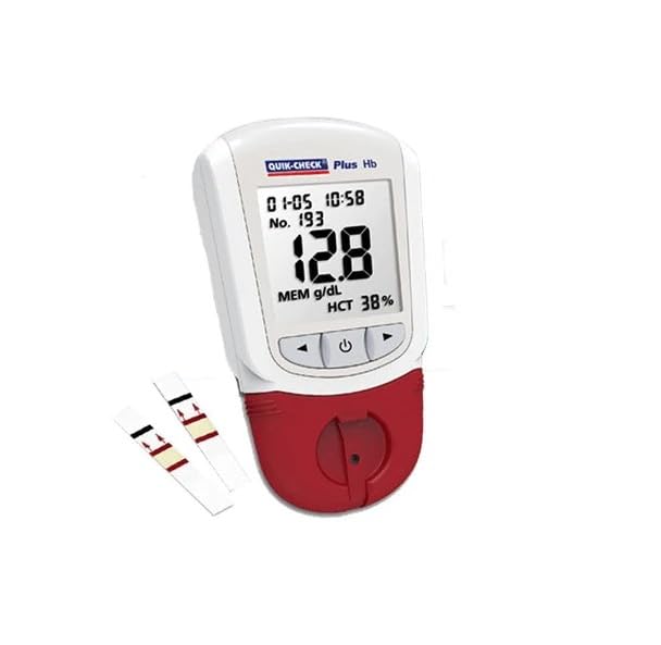 QUIK-CKECK PLUS HEMOGLOBIN METER WITH 60 STRIPS (B0CRF9T2YK) Amazon Price History, Amazon Price Tracker