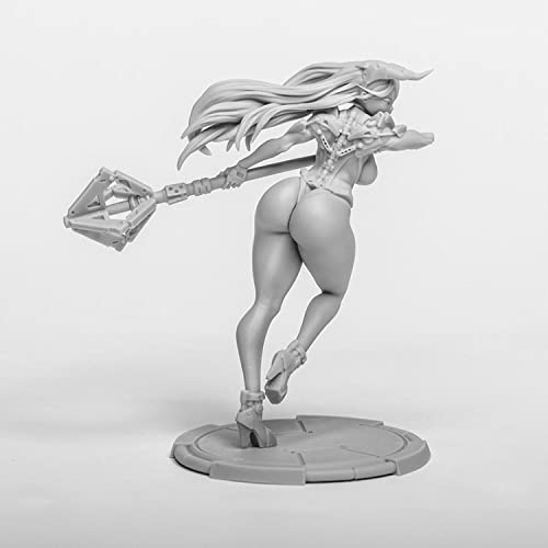 Figura de Resina Mujer Antigua 1:24 para Montar