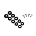 Danco 80790 Flat Washer Assortment, for Use with Quick-Opening Style Faucets, Pack of 1, Black