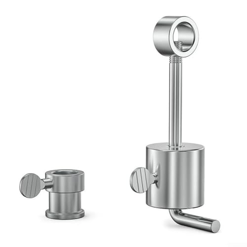 para Equilibrador de peso con barra en forma de L y limitador, barra de barbacoa con contrapeso de peso de acero inoxidable para barbacoa