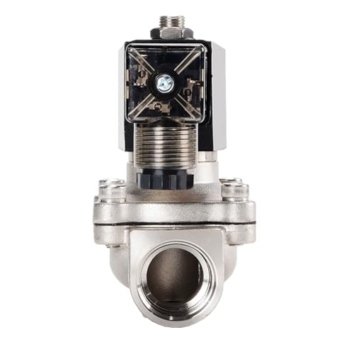 Électrovanne normalement fermée 3/4 DN20 inox 220V - 4