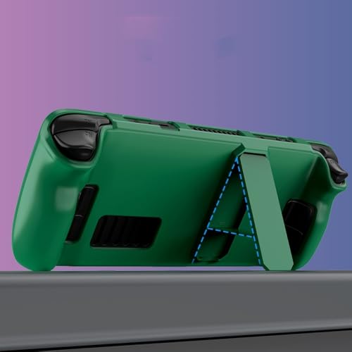 Funda Protectora para Steam Deck, Colorida Consola de Juegos de Mano Funda Anti-arañazos a Prueba de Polvo Cubierta Protectora con Soporte para Steam Deck Oled Accesorios (Rosa) - imagen 4