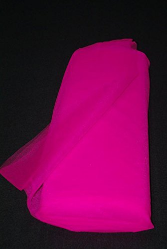 generique Tulle Souple Mariage Fucshia Fuchsia Fuchia Fushia Grande Largeur 300 cm au Metre Deco Robe Tutu
