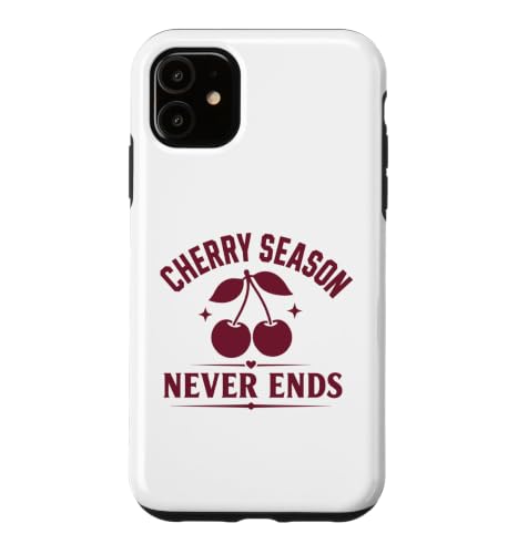 Sweet Summer nature fruit Cherry Season Never Ends �X�}�z�P�[�X iPhone 11 �p