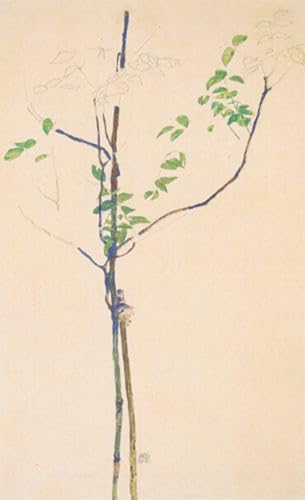 Chambre à coucher déco tableau Egon Schiele abstrait 60x90cm