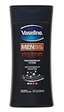 Vaseline Mens Extra Strength Lotion 10 Ounce (295ml) (6 Pack)