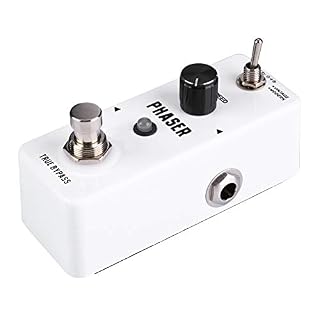 Pédale de guitare, pédale d’effet Phaser coque en métal sortie 6.35MM Mini accessoire d’instrument pour guitariste pour… - Les Beatles, Paul McCartney, John Lennon, RIngo Starr, George Harrison