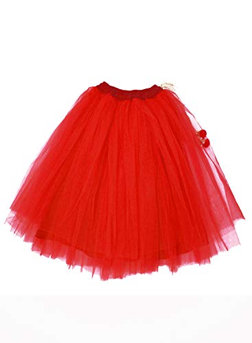 Image of A.T.U.N. Girls' Regular Fit Lehenga Choli (GLHG KSG AMB Yellow 4-5 Years)