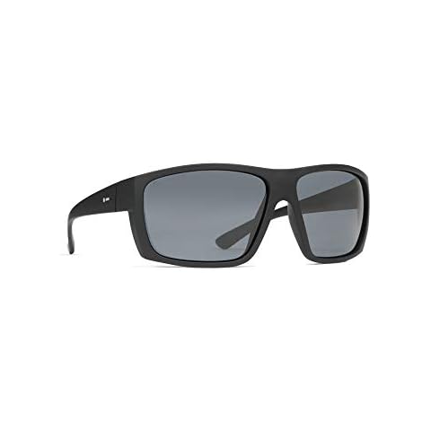 Dot Dash Shizz Polarized Sunglasses,OS,Black Satin/Grey Cover