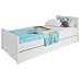Produktbild trendteam smart living - Bett Funktionsbett Jugendbett - Jugendzimmer - Ole - Aufbaumaß (BxHxT) 209 x 78 x 97 cm - Farbe Weiß - 183962201