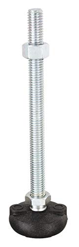 Leveling Mount, Swivel Stud, 1-8, 5 in Base