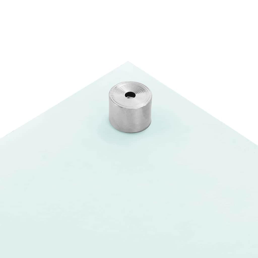 Generisch Küchenrückwand 2 pcs Weiß 100 x 50 cm Gehärtetes Glas,Heim Garten,Küche Esszimmer,Küchenhelfer -utensilien-3415423