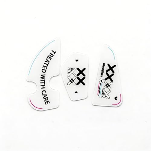 Patins de souris Logitech MX Master 4 verre borosilicate blanc - 2