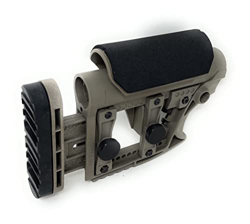 Cheek Pad for Luth MBA-1, MBA-3 Stock, Various Thickness Available (1/8")