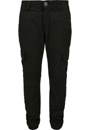 Pantalón deportivo niños con bolsillos cargo grandes y cintura ajustable
