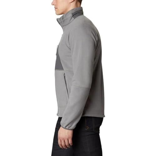 Jaqueta Columbia Masculina Rapid Expedition Fleece Full Zip Cinza 1909073 023 M