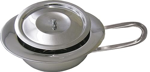 Pflegehome24® Stechbecken Edelstahl Mit Deckel 30 cm Pflegehome24® Stechbecken Edelstahl Mit Deckel 30 cm