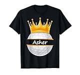 Custom Name Asher Boy Golf Hobby Men Husband