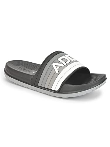 Image of Adda STRIPES| Durable & Comfortable | EVA Sole | Lightweight | Fashionable | Super Soft | Outdoor | Striped | Sliders for Women