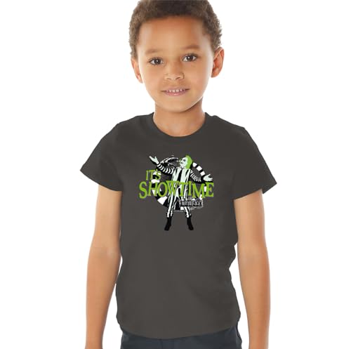 Popfunk Beetlejuice Its Showtime Kids T-Shirt for Youth Toddler Boys and Girls