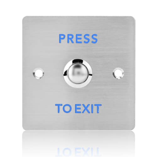 Push to Exit Release Touch Button - Door Exit Access Push Button Release Button for Access Control Lock