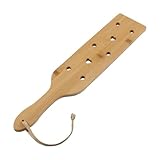 Canoa Canoa in Legno | Canoa Kayak per Barca con Fori di Flusso D'Aria da 13,3 Pollici, Strumenti Marini, Pallet Impugnatura Ergonomica, Accessori per Kayak, Canoa e Tubi di Fiume