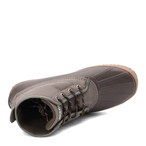 Sperry Men's, Breakwater Duck Boot Olive Brown 10.5 M #TOP4