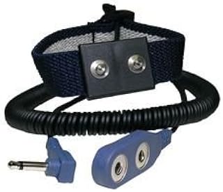 Desco Silveron Reusable Wrist Strap & Cord Set - 4 mm Snap - 19690 [PRICE is per EACH]