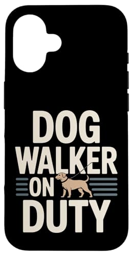 Dog Walker On Duty �� �U���D�� �X�}�z�P�[�X iPhone 16 �p