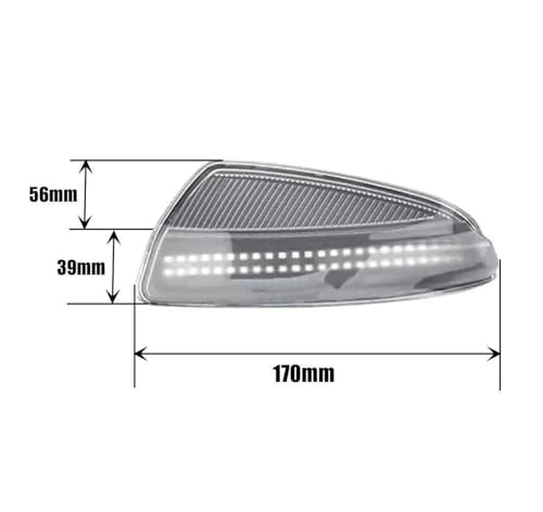 Intermitente de espejo lateral LED soluciona falta de visibilidad en giros Mercedes W204 3