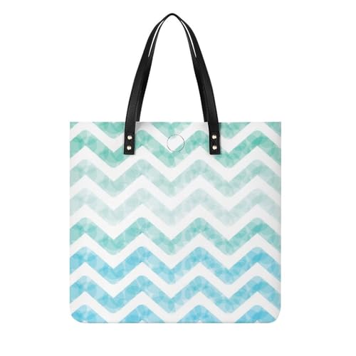 Sac à main tote bag blanc ondulé pour femmes grand format 39x39cm