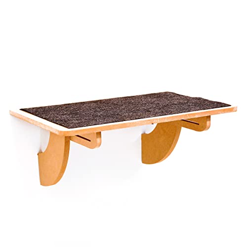 Prateleira De Janela Para Gatos Janeleira Sem furos - Média