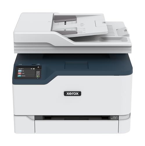 Xerox C235DNI Color All-In-One, Laser, Wireless, ADF, Letter, Print, Scan, Copy, Fax, Energy Star...