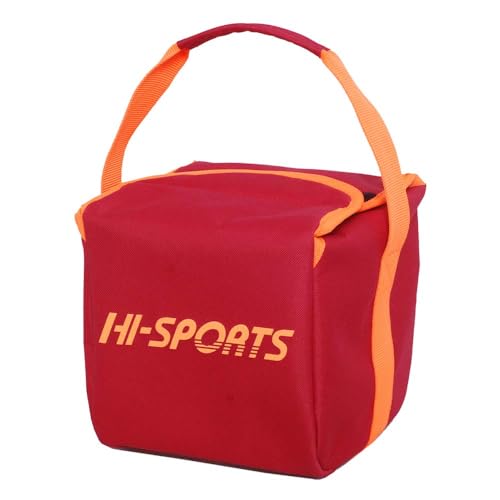 HI-SP HB15-DE 1ボール 耐熱ケース ハイ・スポーツ ボウリング バッグ ボウリング用品 ボーリング グッズ (レッド)