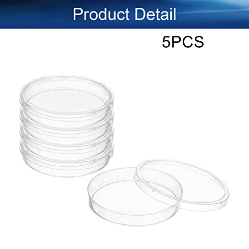 Bettomshin 5Pcs Plastic Petri Dishes With Lid, 90Mm Dia X 15Mm Deep Transfer #TOP3