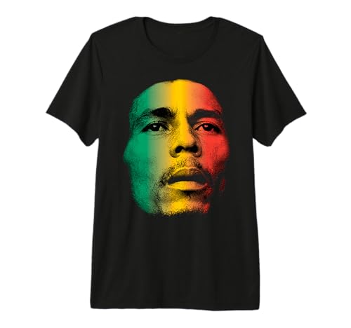 Bob Marley Face Premium Tri-Blend T-Shirt