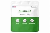 Guarana Poudre 100g – Poudre naturelle pour boissons, smoothies et préparations