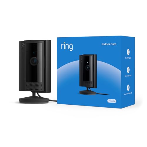 Ring Indoor Cam, Home or business security in 1080p HD video,...