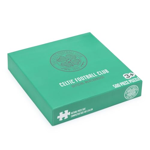Official Licensed Celtic 500 Piece Jigsaw Puzzle of Celtic Park Stadium, Green - Image 3