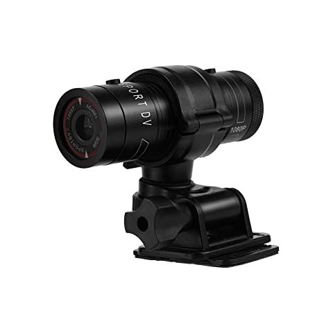 Full HD 1080P 30fps Mini Sports DV Camera, IPX-4 Waterproof Bike Motorcycle Helmet Action DVR Video Camera, Video Recorder for Outdoor Adventure Cover